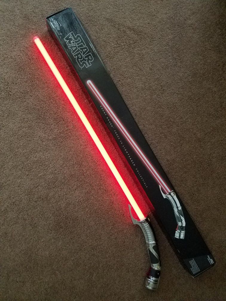 Star Wars - Force FX Lightsaber - Count Dooku