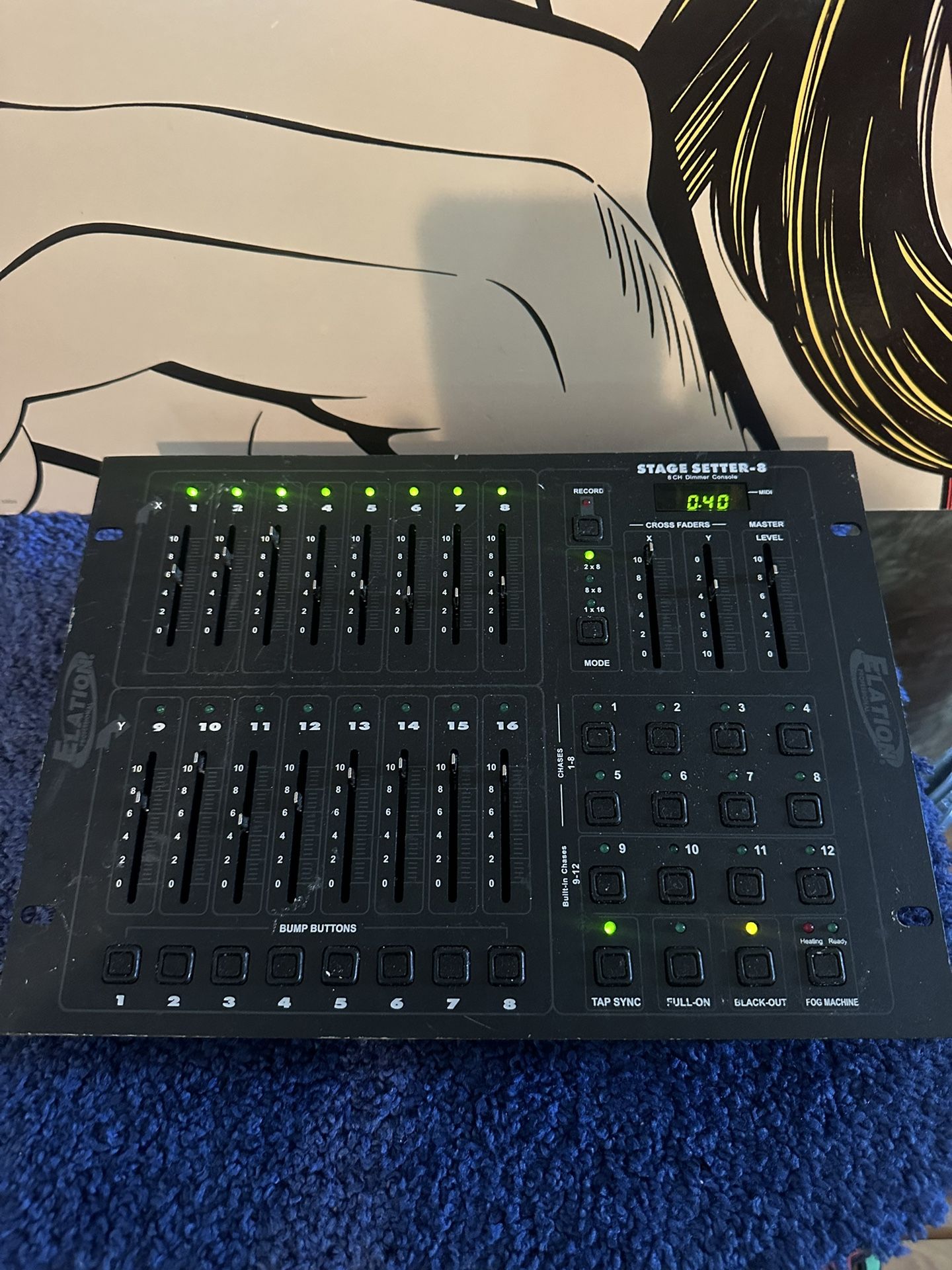 Elation Stage Setter-8 8 channel dimmer console