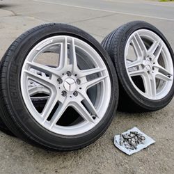 Mercedes AMG Wheels 245/40/18" Michelin 