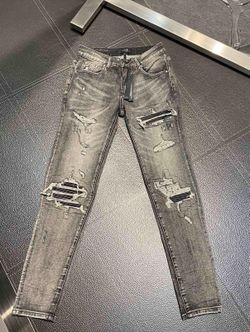 Amiri Jeans Color Gray