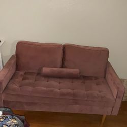 Small Pink Couch