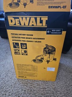 Dewalt Shop Vac