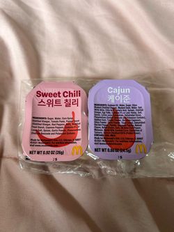 BTS x McDonald’s 2020 collab Sauces