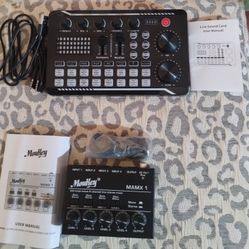 Audio interface & Audio Mixer Both For $40