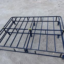 Full size bed frame  base and boxspring used