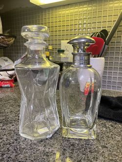 Glass Liqour Decanters