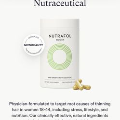 Nutrafol Women’s Hair Growth Supplements 