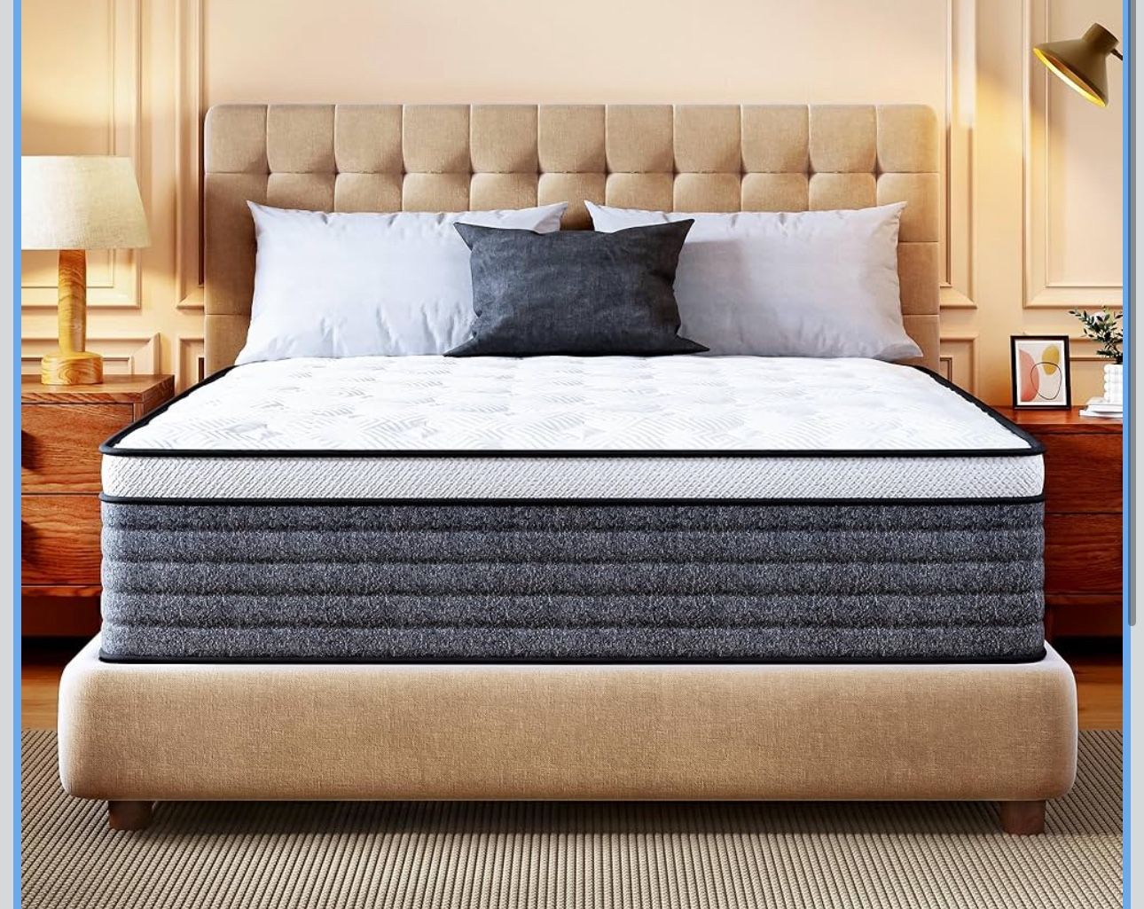 Brand new Queen Mattress, 14 Inch Hybrid Queen Size,