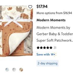 Baby Boy Blankets Brand New