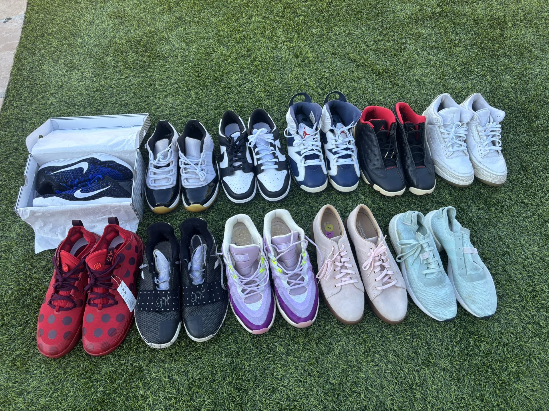 Jordan’s, Adidas, Nike, Basketball shoes