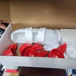 Chicken Water Cups and Chicken Feeder Set