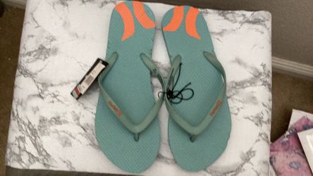 Hurley Flip flops size 10
