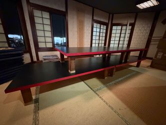 Authentic Japanese Zataku Tables