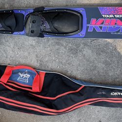 Kidder Tour Series water ski with case