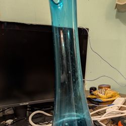 Vintage Hand Blown Glass Vase
