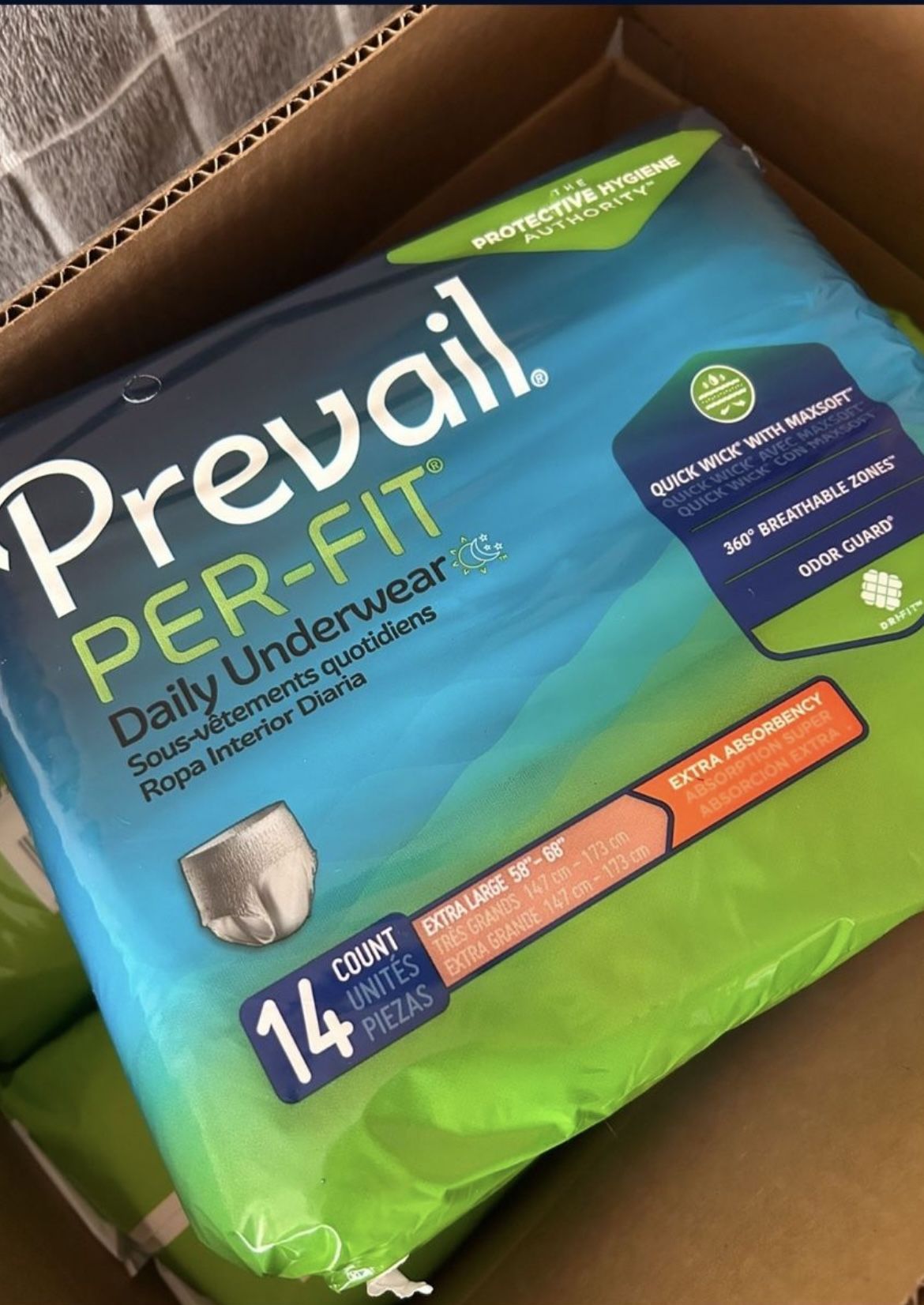 Prevail Diapers XL