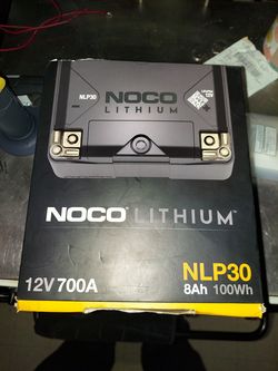 12v lithium Noco battery