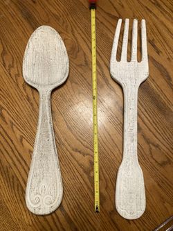 Fork & Spoon Kitchen Wall Decor