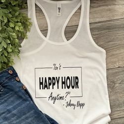 Happy Hour Custom Tank Top