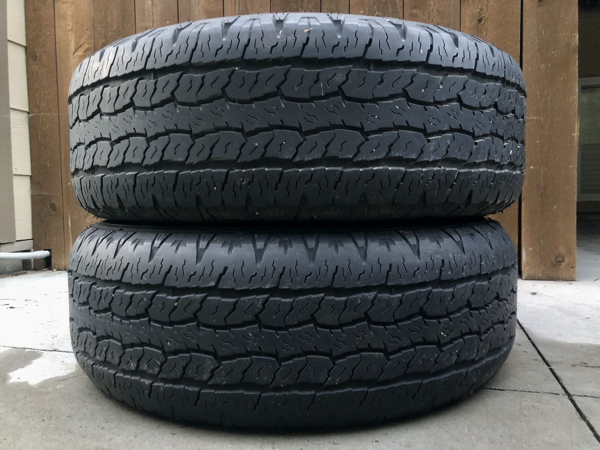 Used 17” Tire P265/70R17 (2 for sale) for Sale in Park City, KS - OfferUp
