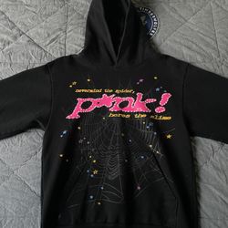 spider worldwide black hoodie sp5der