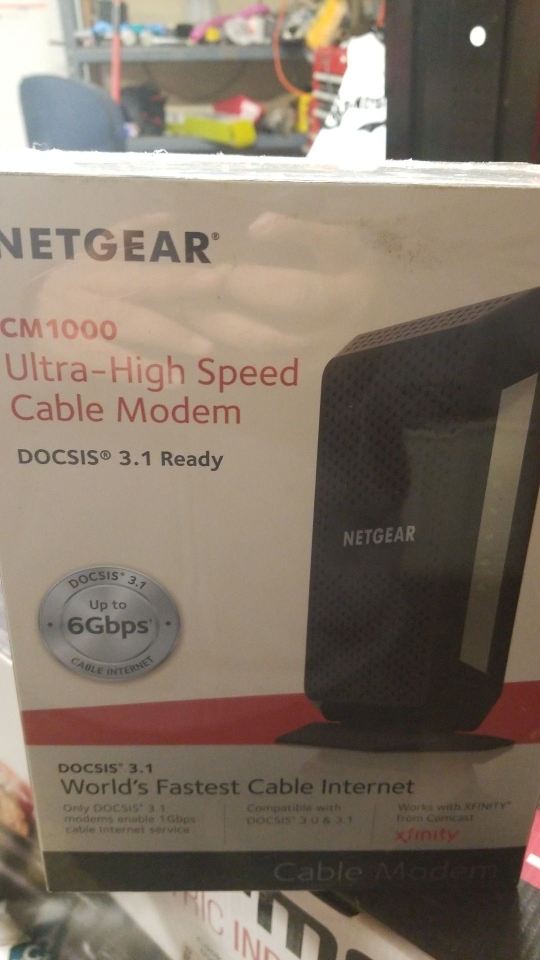 Brand new netgear cable modem