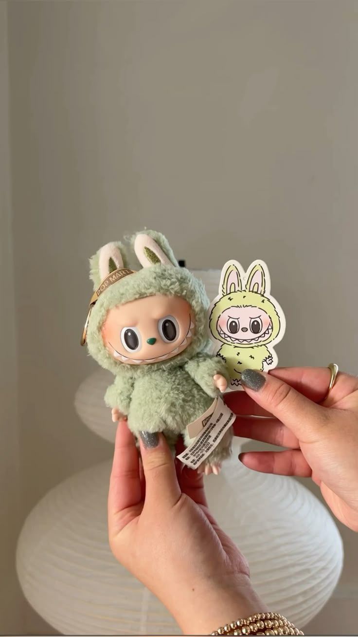 Exciting Macaron Green Grape Labubu Pop Mart