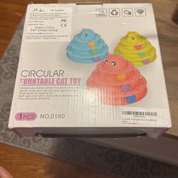 Circular Turntable Cat toy 
