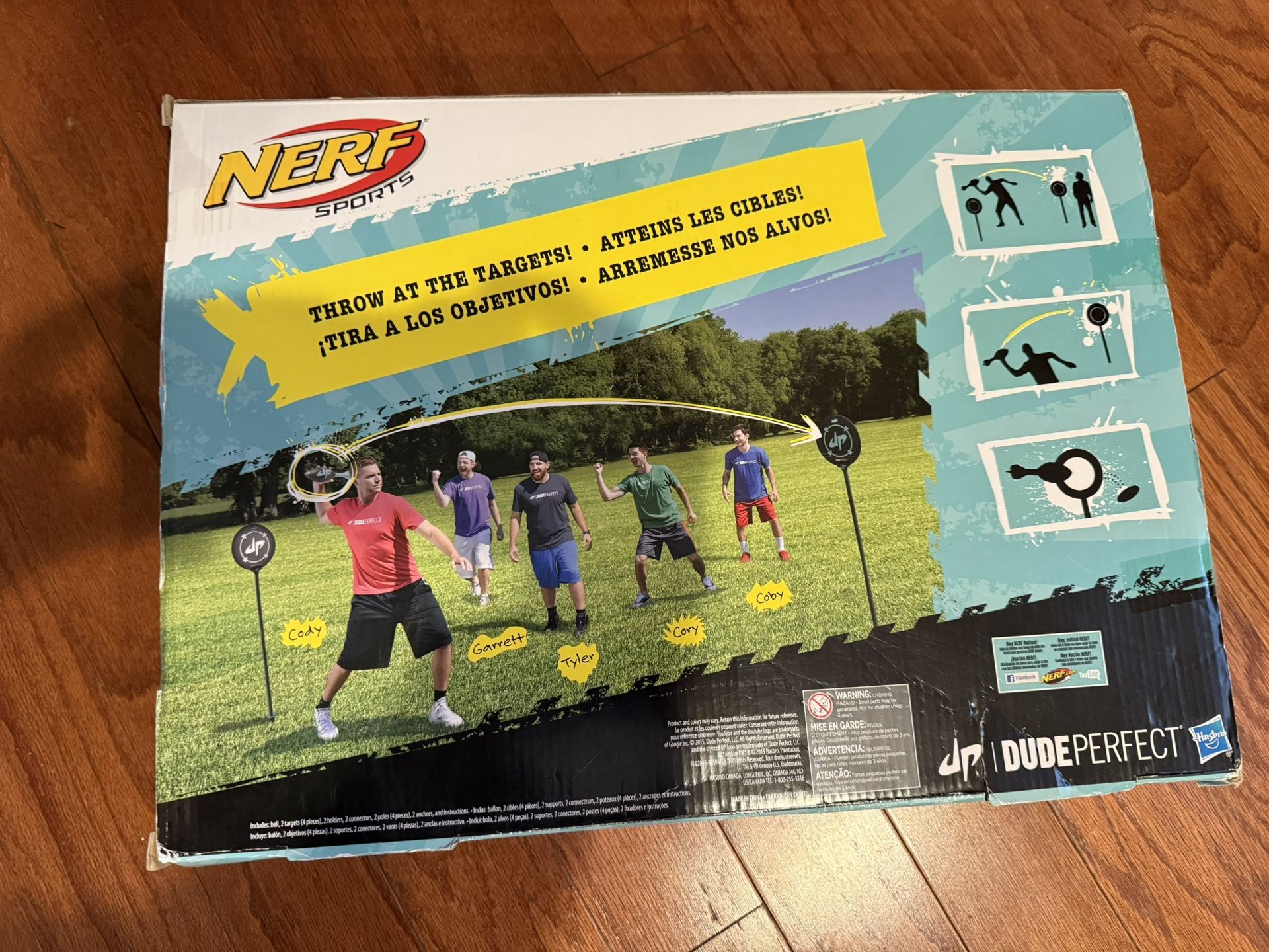 Nerf Sports Dude Perfect - PerfectVortex Target Throwing Game