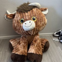 Jumbo Plush Bull