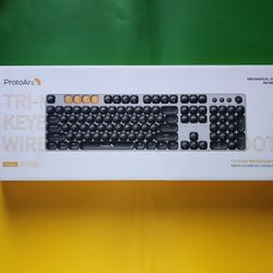 ProtoArc Bluetooth Mechanical Keyboard for Office, MECH K300 Wireless Tactile Quiet

