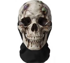 3D Horror Skull Face Mask – Breathable Balaclava Halloween/Cosplay (Brand New)
