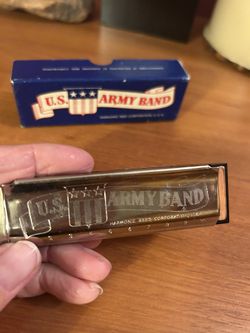 Vintage US Army Harmonica
