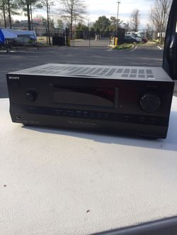 Sony Stereo Receiver Multimedia Input and Output Pro