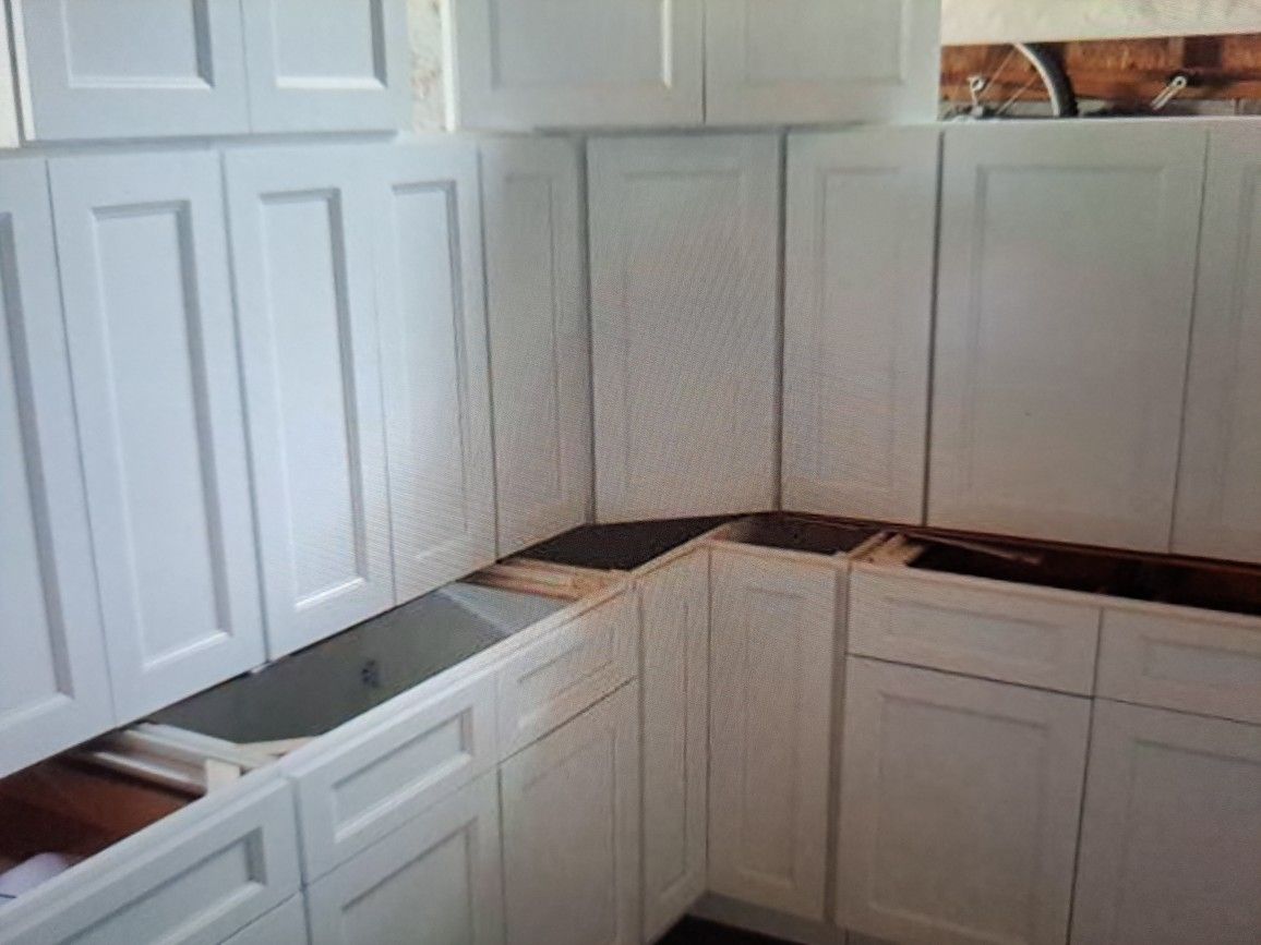 New Kitchen Cabinets Haven't Been Installed