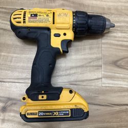 Dewalt Drill With Battery 