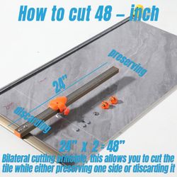 youkzuan Manual Tile Cutter Kit with Pliers