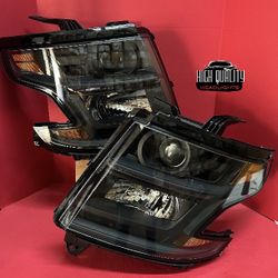 Chevy Tahoe 2015. 2020 Headlights.