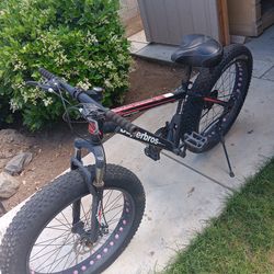 Fat tire 26" bike