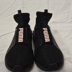 Puma Softride Sophia Women's Size 7 Running Shoes - Black Iridescent - New