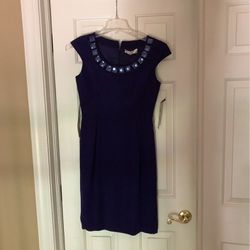 Badgley Mischka Dress Size 6 Purple
