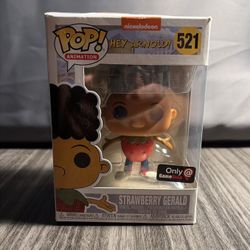 Funko Pop! Animation Hey Arnold Strawberry Gerald - GameStop Exclusive #521