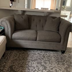 Set De Sillones Gris
