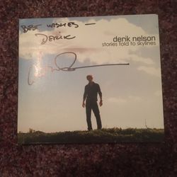 Signed Derik Nelson CD
