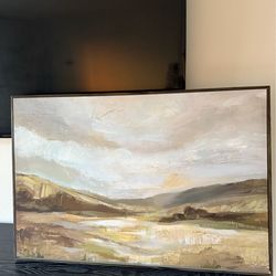 Large Framed Canvas Wall Art