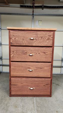 4 Drawer Oak Dresser