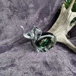 Beautiful Handmade Glass Elephant 