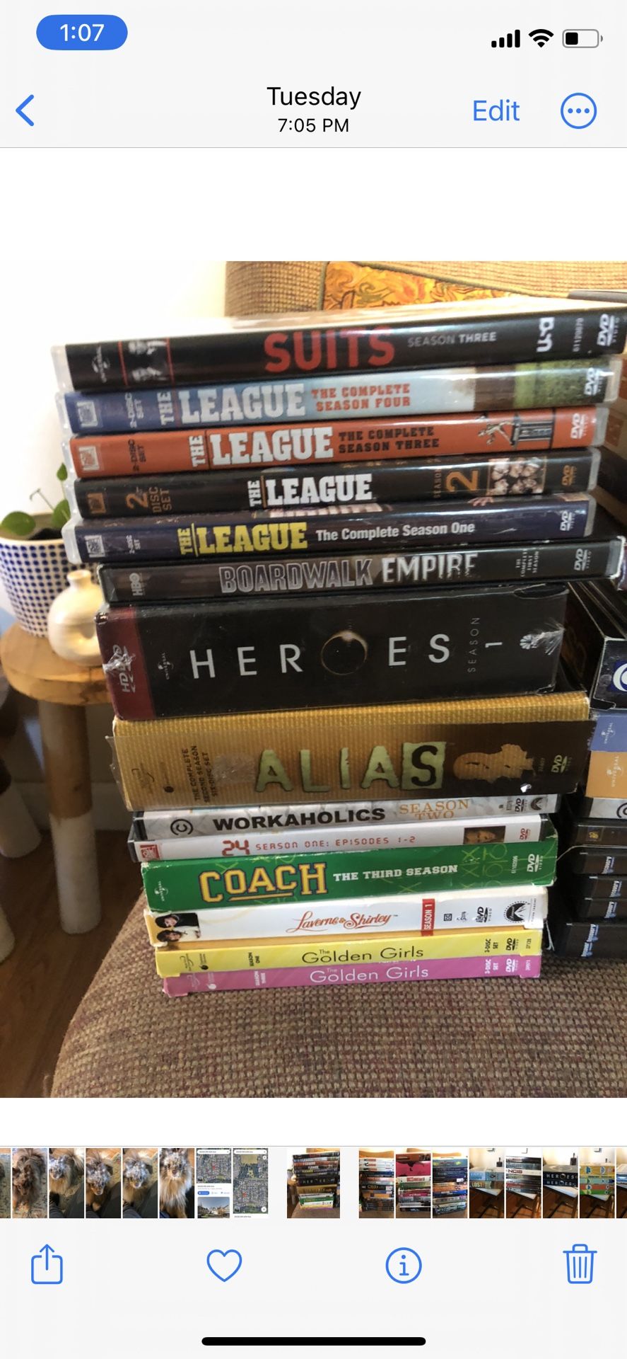 103 Assorted Tv Series/ Read Description