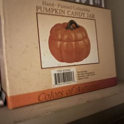 Pumpkin Candy/Cookie Jar