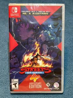 Nintendo Switch Streets of Rage 4 Anniversary Edition